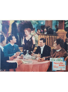Филмов плакат "Това е моята афера" (САЩ) - 1937